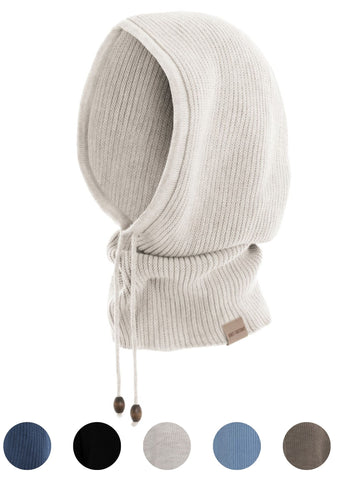 KNIT FACTORY _ Evy Balaklava Kapuzenschal