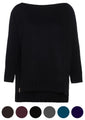 Produktbild KNIT FACTORY _ 	Kylie Bigsize Strickpullover Farbe~Schwarz  Größe~46/54 