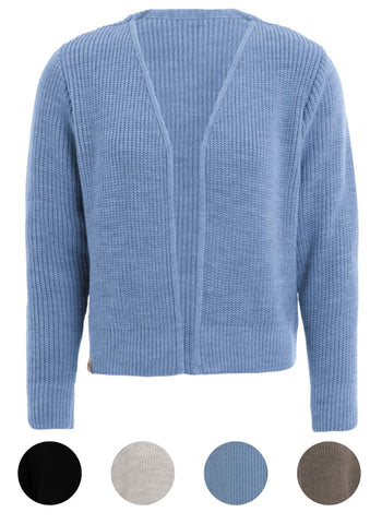 KNIT FACTORY _ 	Lenny Kurze Strickjacke