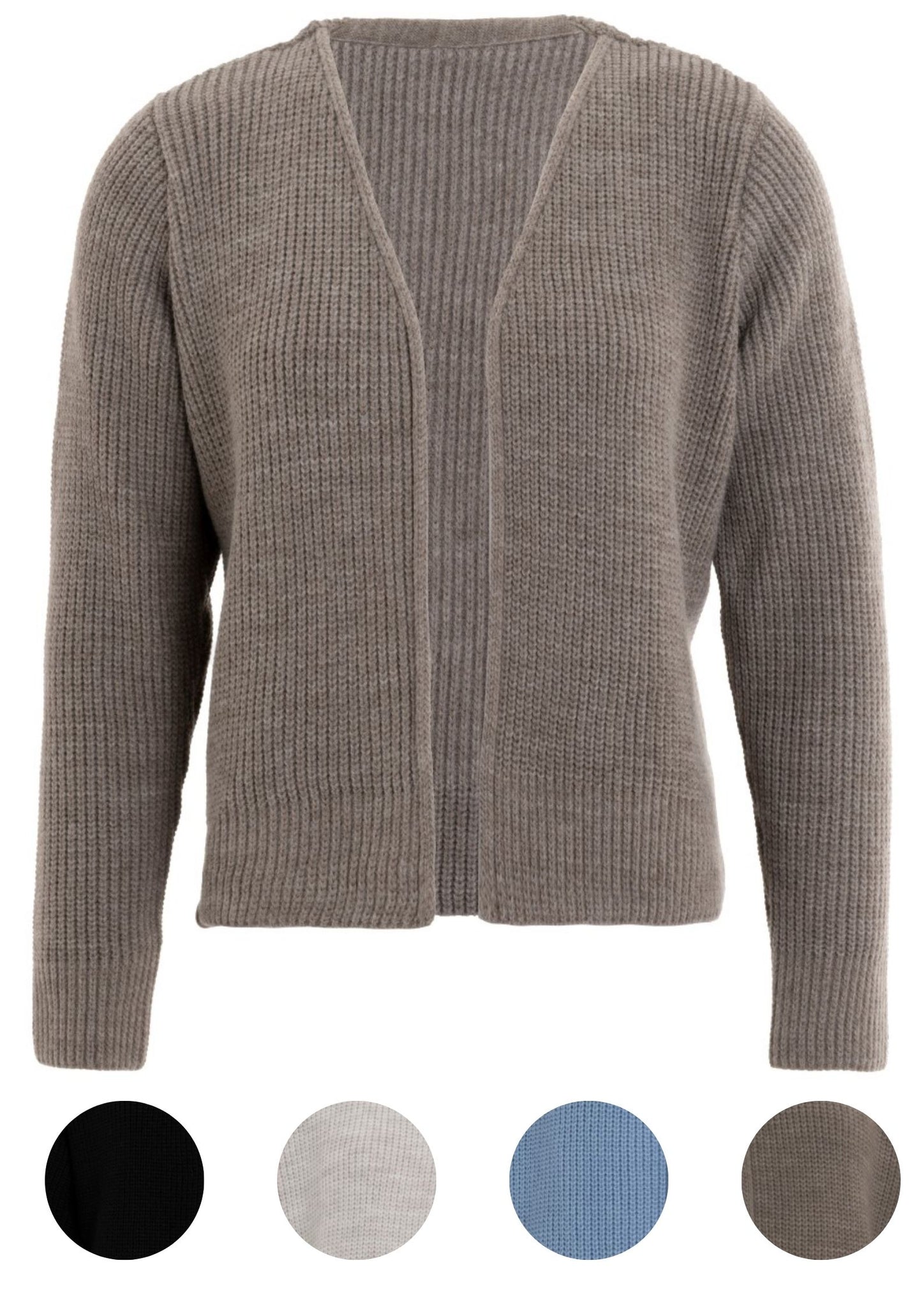 KNIT FACTORY _ 	Lenny Kurze Strickjacke