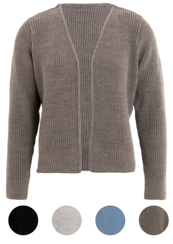 KNIT FACTORY _ 	Lenny Kurze Strickjacke