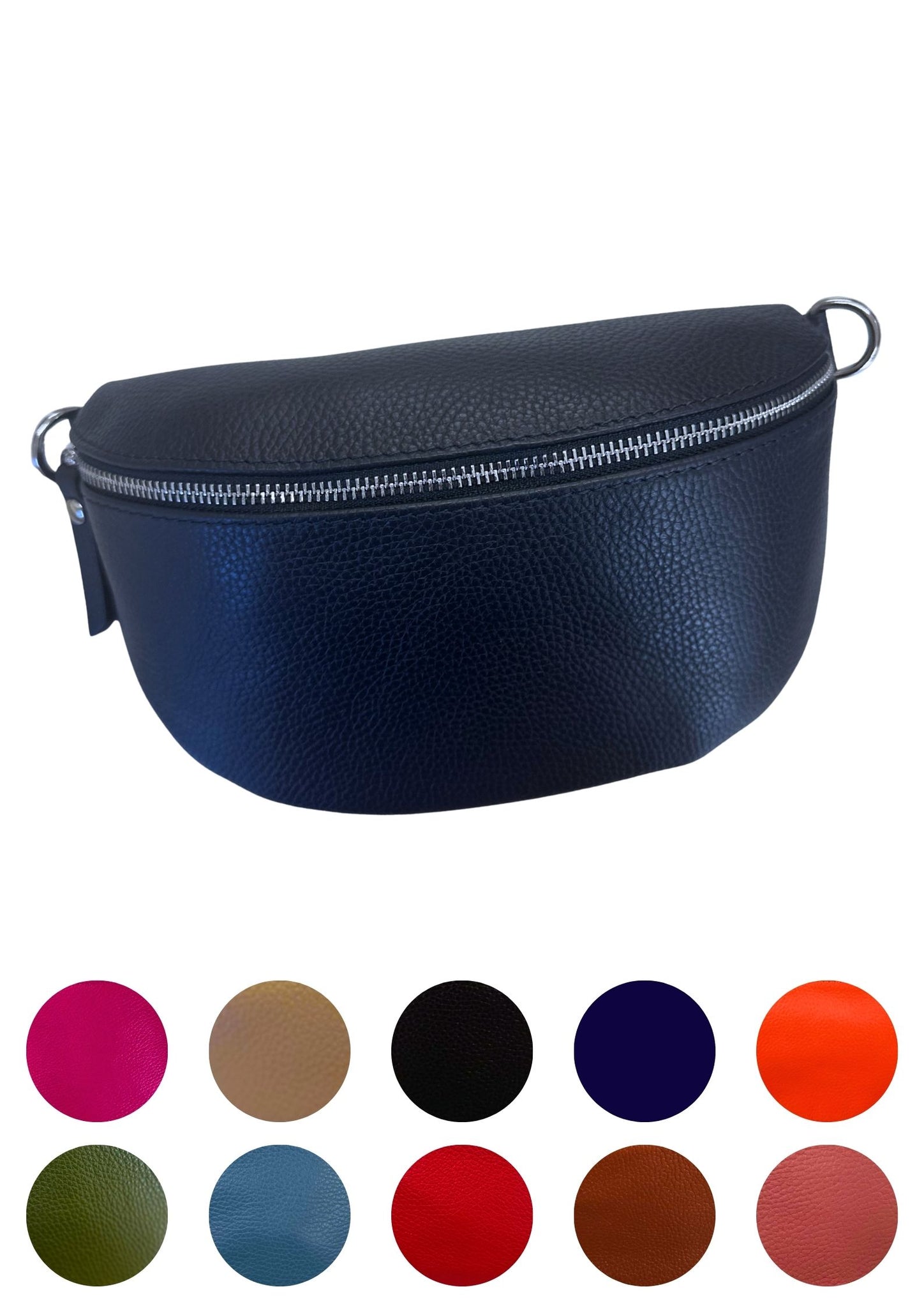 MII _ Hochwertige Bauchtasche/Crossbody Bag Leder