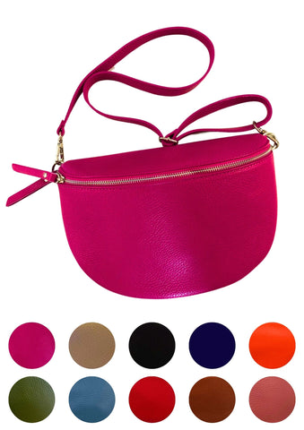 MII _ Hochwertige Bauchtasche/Crossbody Bag Leder