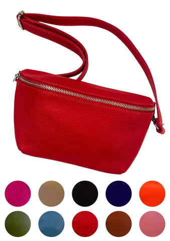MII _ Hochwertige Bauchtasche/Crossbody Bag Leder