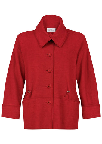 NOEN _ Wollwalk Kurzjacke