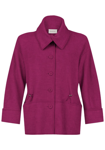 NOEN _ Wollwalk Kurzjacke