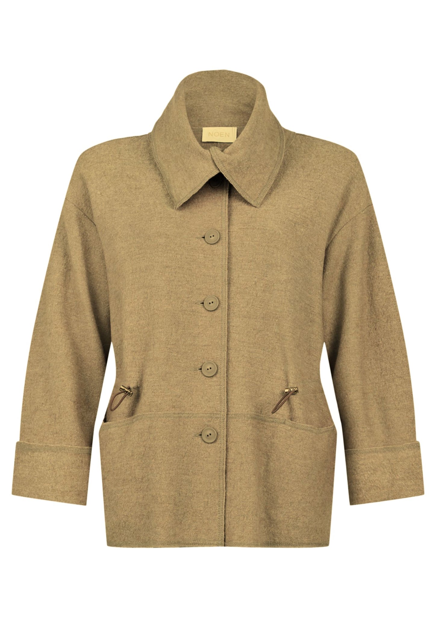 NOEN _ Wollwalk Kurzjacke