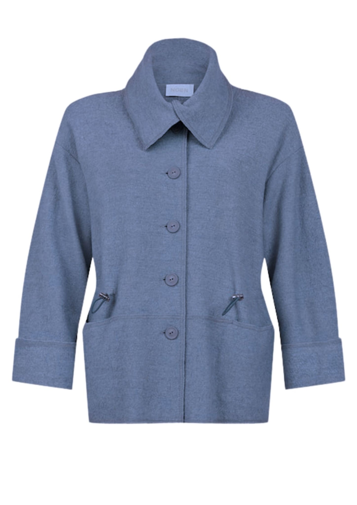 NOEN _ Wollwalk Kurzjacke