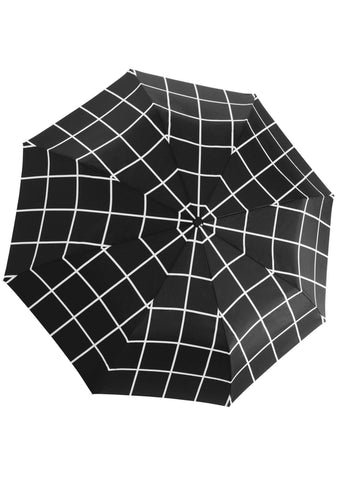 ORIGINAL DUCKHEAD _ ODH Regenschirm Entenkopf Black Grid