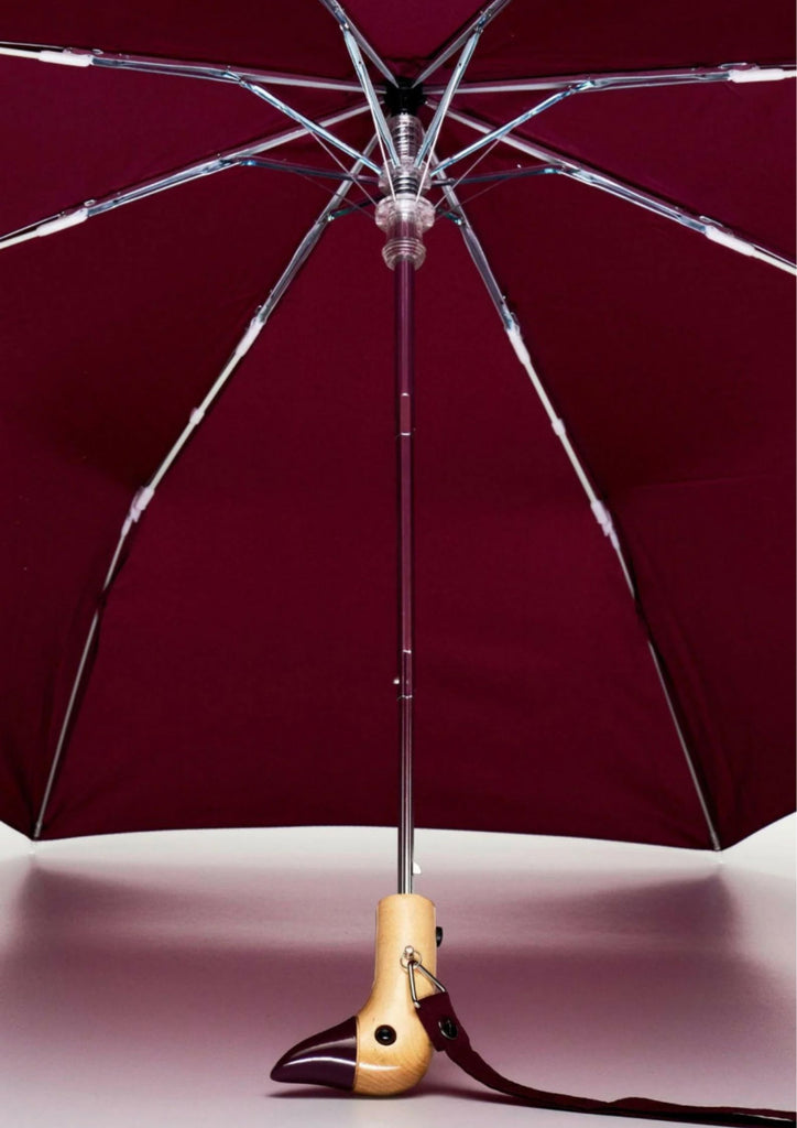 Produktbild ORIGINAL DUCKHEAD _ ODH Regenschirm Entenkopf Farbe~Cherry 