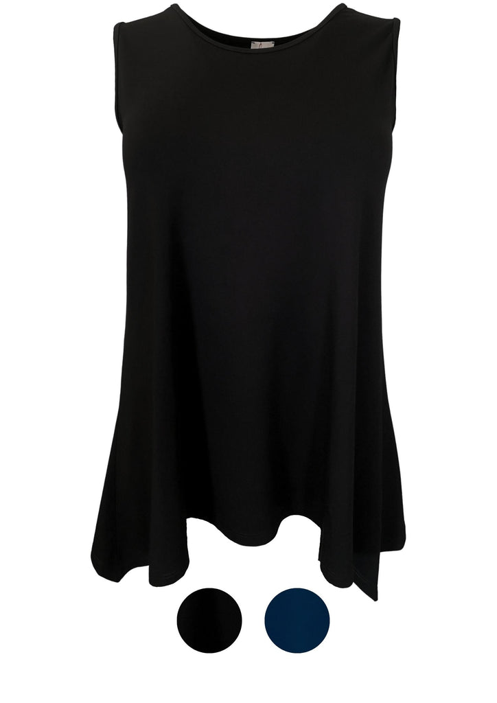 Produktbild SANI _ Amy Top Long Farbe~Schwarz  Größe~M Größe~L Größe~XL Größe~XXL 