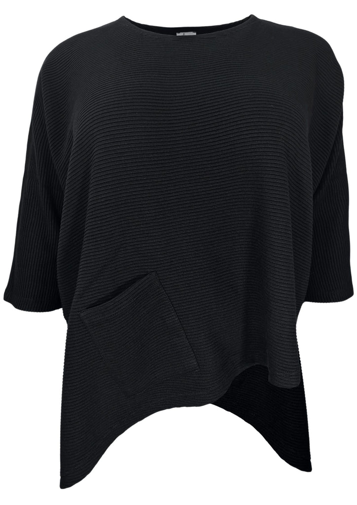 Produktbild SANI _ Bella Rippe Farbe~Schwarz 