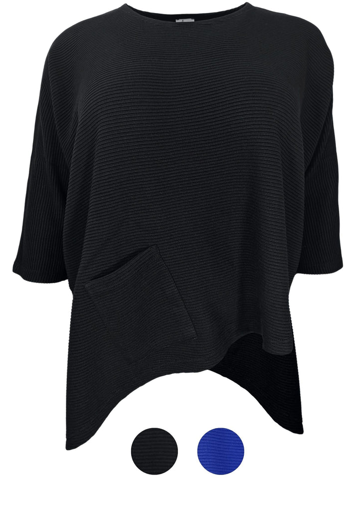 Produktbild SANI _ Bella Rippe Farbe~Schwarz 