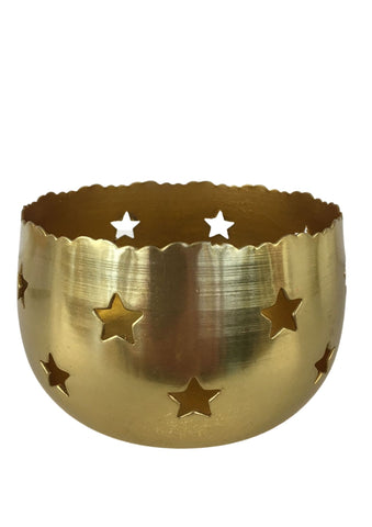 XMAS _ GW _ Windlicht Stern Gold
