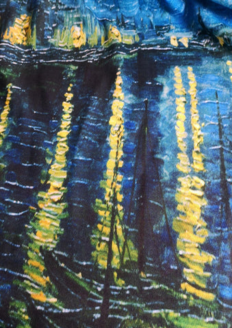 DF _ Schal „Sternennacht über der Rhone“ Vincent Van Gogh